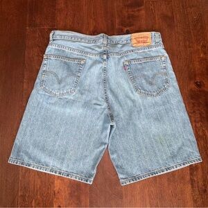 Levi's Men's Light Blue Jean Shorts